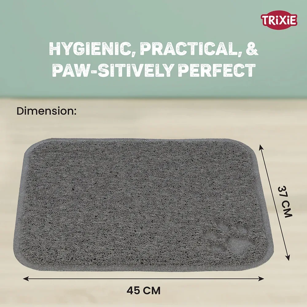 Trixie litter Tray Mat for Cats (Anthracite) - Image 2