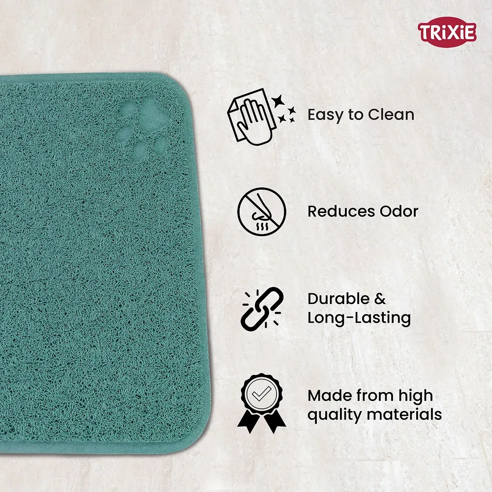 Trixie litter Tray Mat for Cats (Sage) - Image 2
