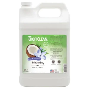 TropiClean Awapuhi & Coconut White Dog Grooming Shampoo