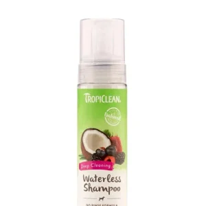 TropiClean Deep Cleaning Waterless Pet Shampoo for Dogs 7.4 fl oz