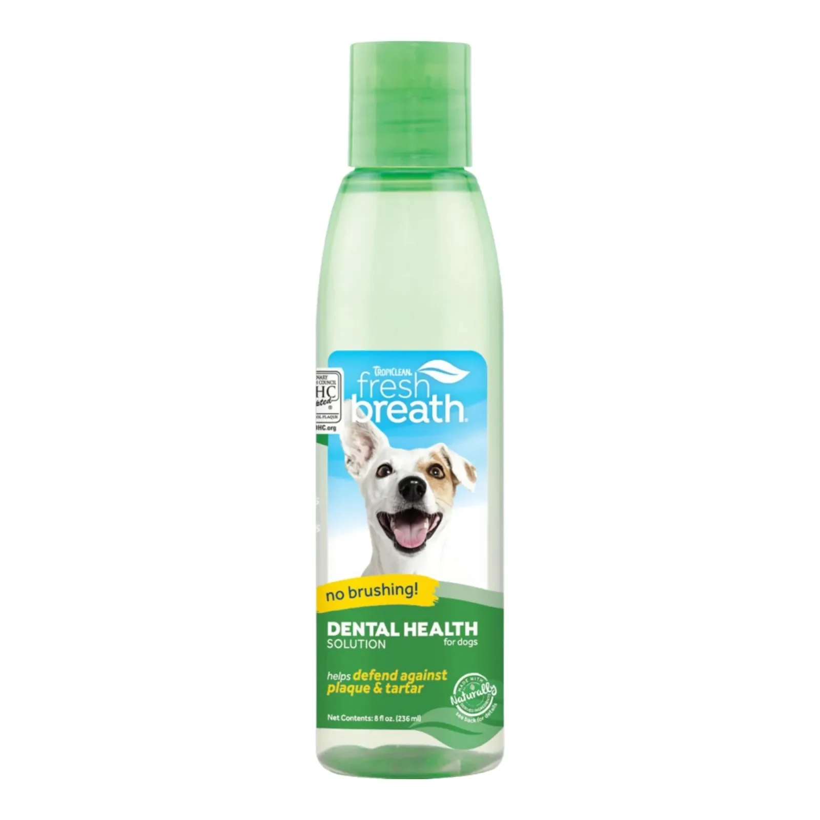 TropiClean Fresh Breath Dental Health Solution for Dogs 8 oz
