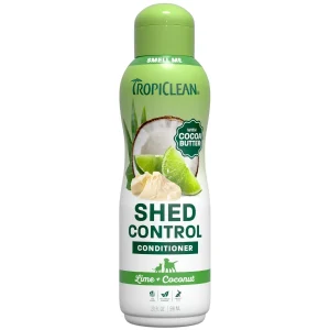 TropiClean Lime & Cocoa Butter Shed Control Conditioner 20oz