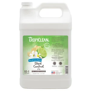 TropiClean Lime & Cocoa Butter Shed Control Conditioner Gallon