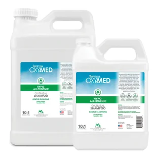 TropiClean OxyMed Hypoallergenic Oatmeal Dog Grooming Shampoo