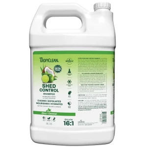 TropiClean Shed Control Lime Coconut Shampoo Gallon