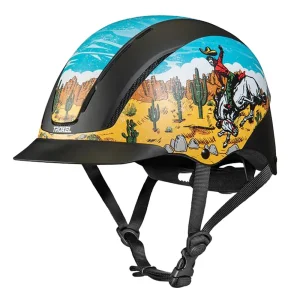 Troxel Spirit Graphic Bucking Bronc Helmet
