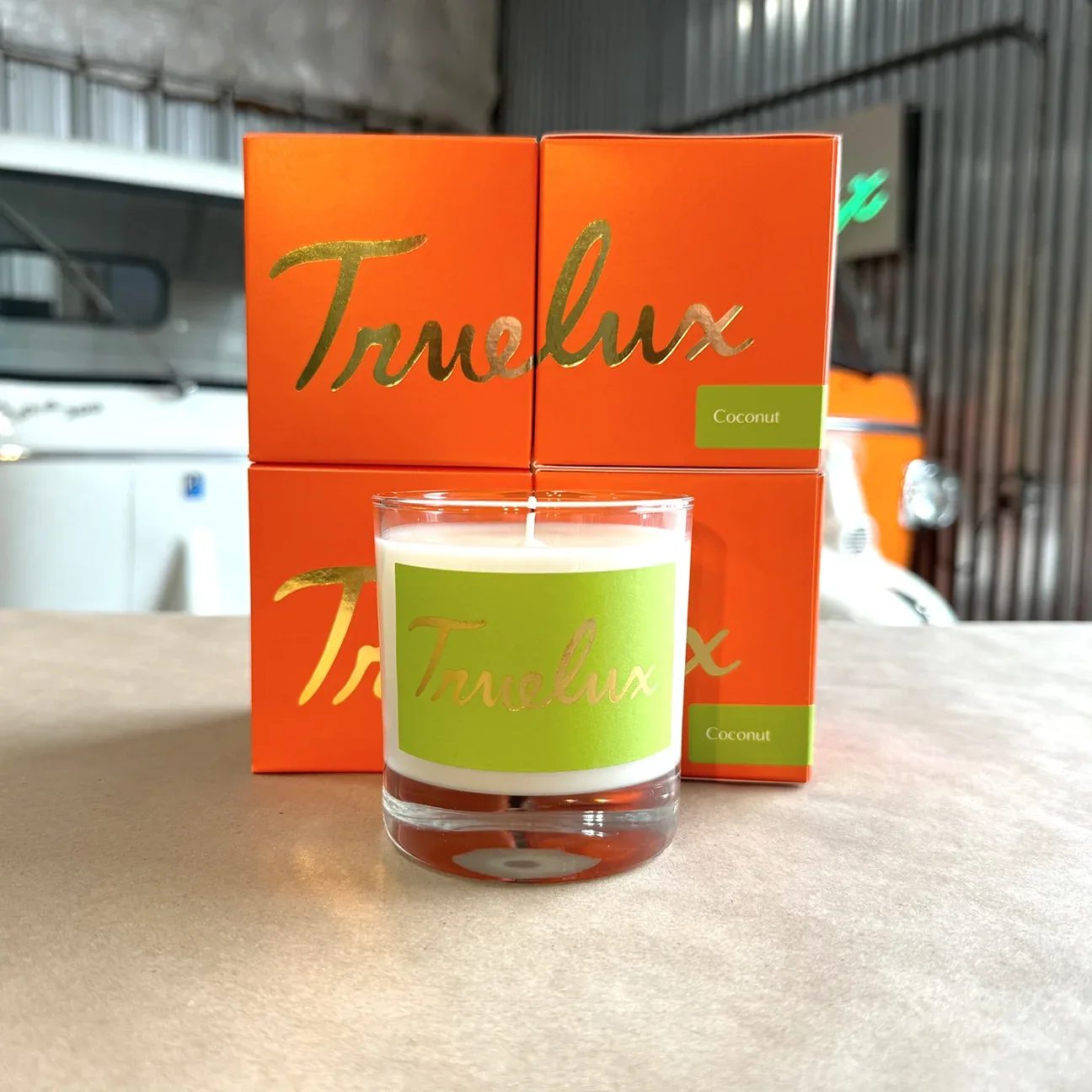 Truelux Coconut Lotion Candle - Image 2