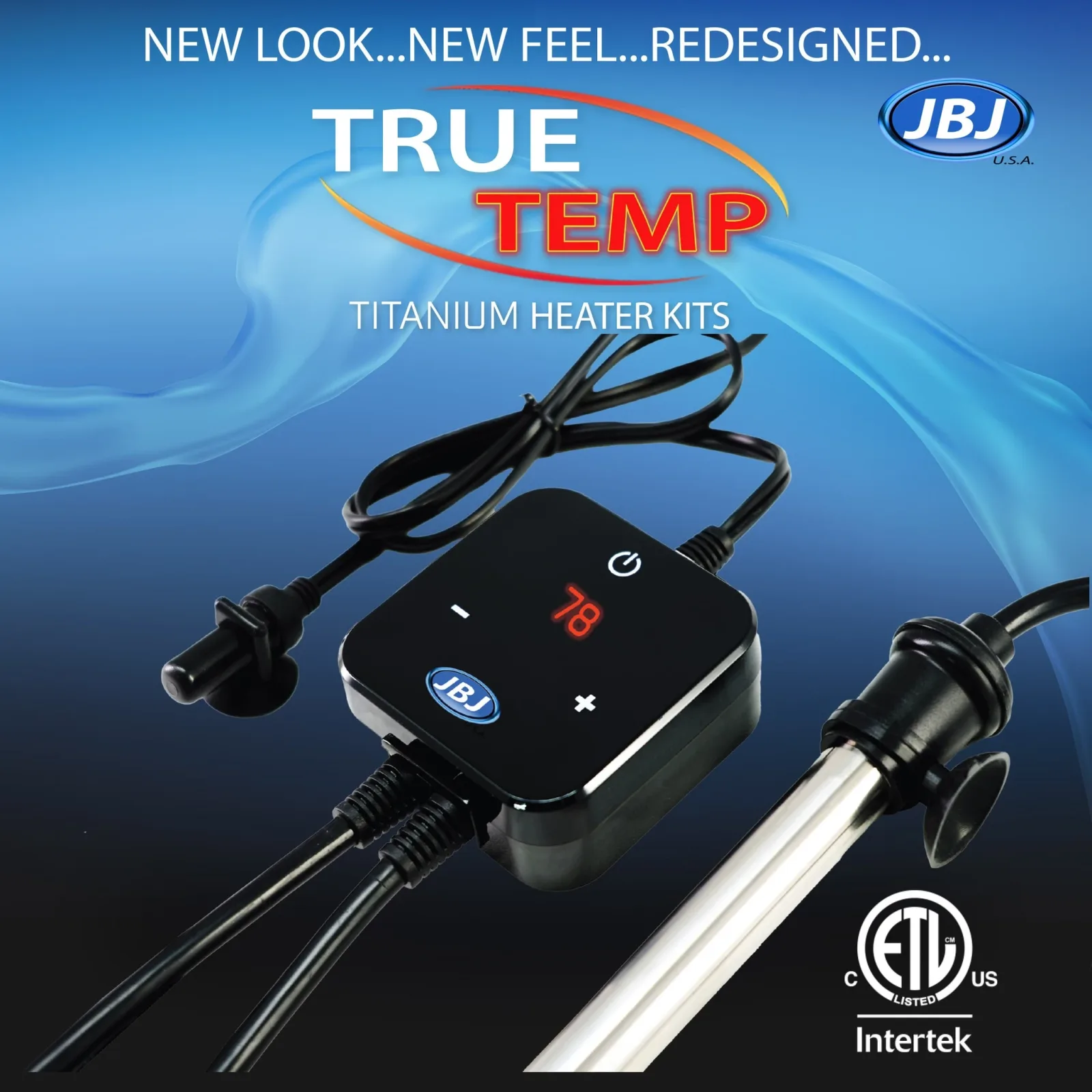 TrueTemp G2 Professional Grade 800W Titanium Heater with Controller - JBJ