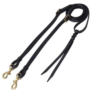 Tucker Trail Rein with Brass Snaps
