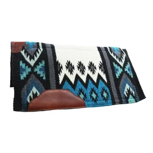 Tucker Turquoise and Black Trail Pad