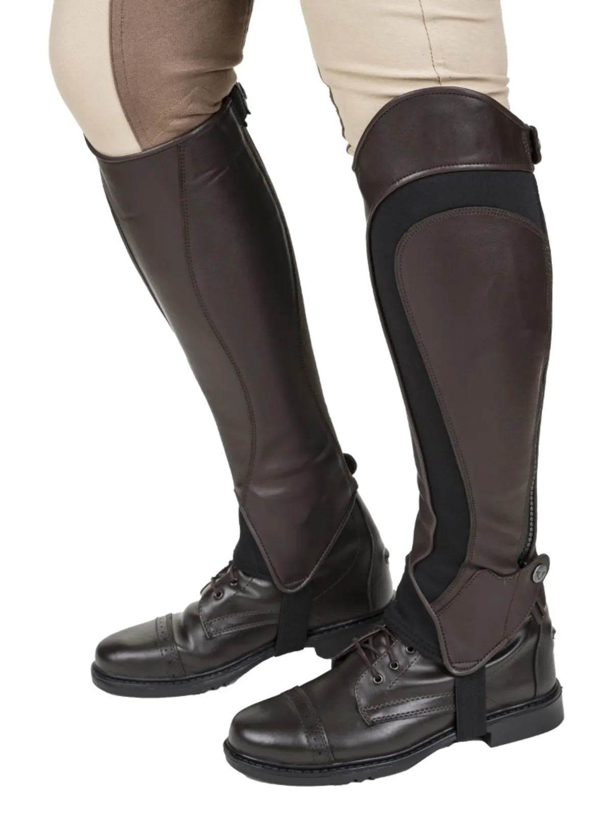 TuffRider® Ladies’ Derby Leather Half Chaps