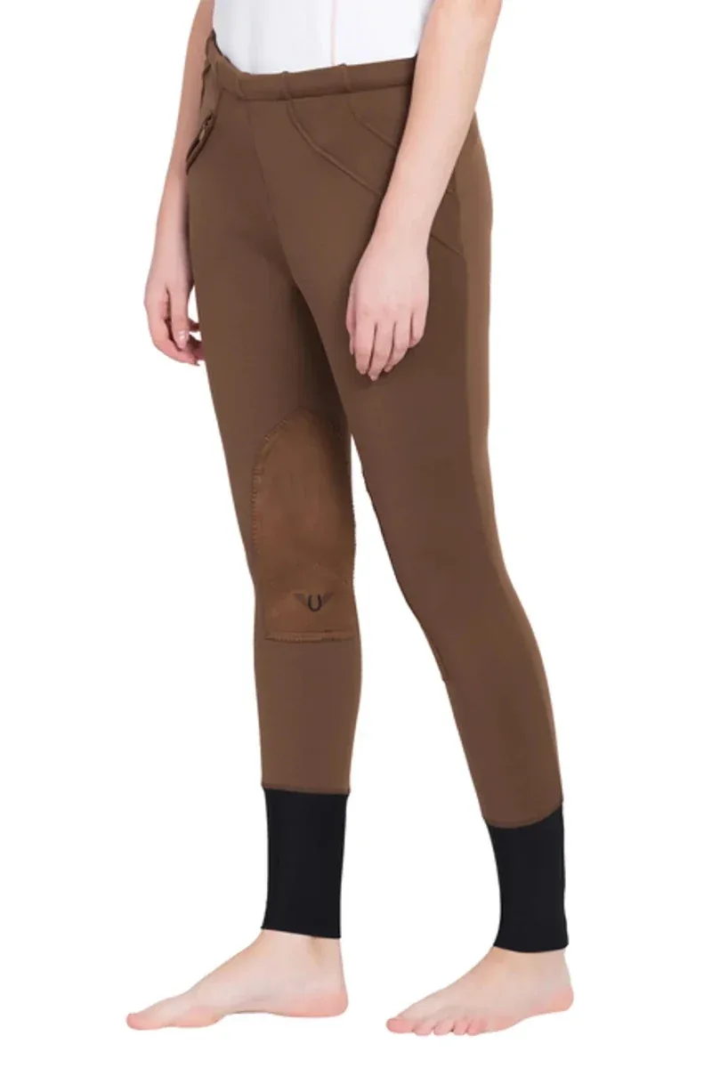 TuffRider Ladies Unifleece Pull-On Winter Breeches - Image 2