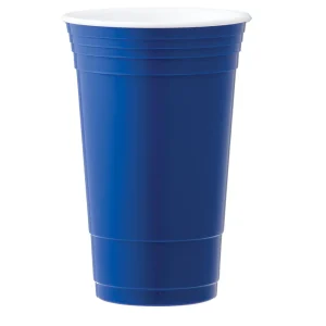 Tumbler Cups with Caps Blue