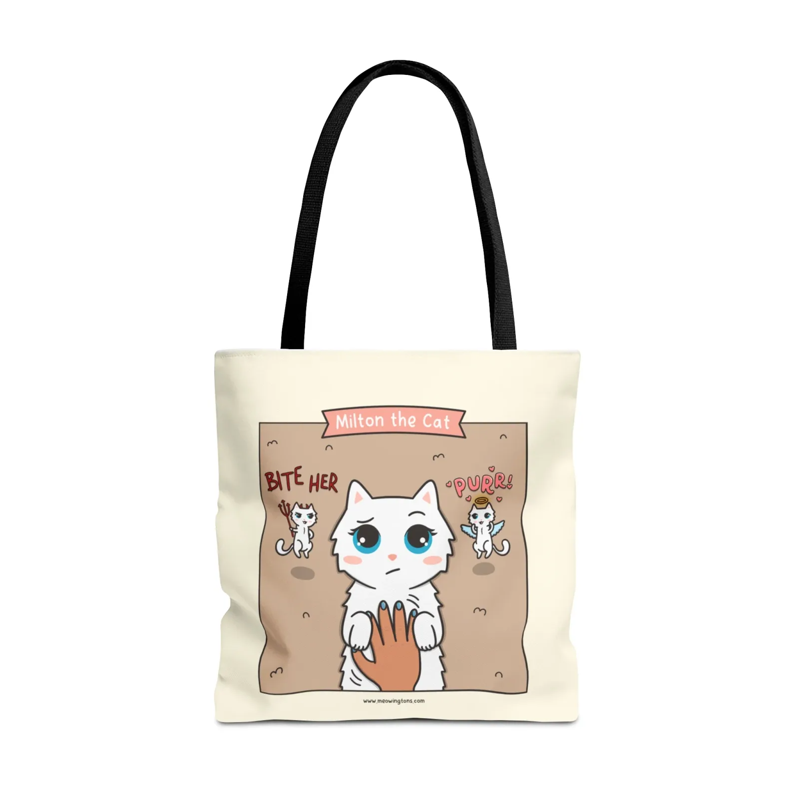 Tummy Rubs Trap Comic Tote Bag - Image 2