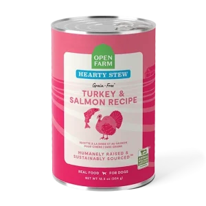 Turkey & Salmon Hearty Stew Wet Dog Food