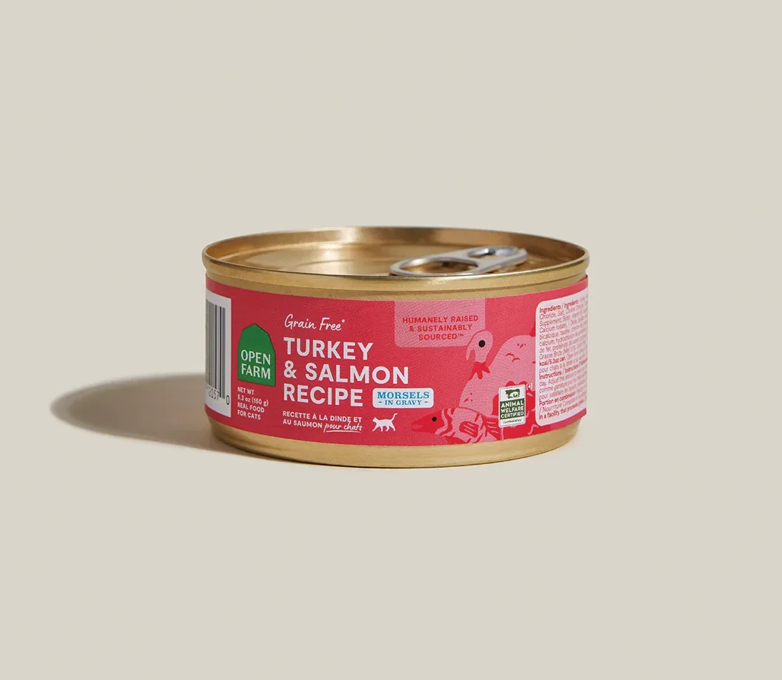 Turkey & Salmon Morsels in Gravy for Cats - Image 2