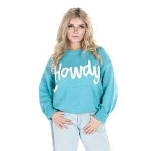 Turquoise Haven Howdy Turquoise Sweatshirt