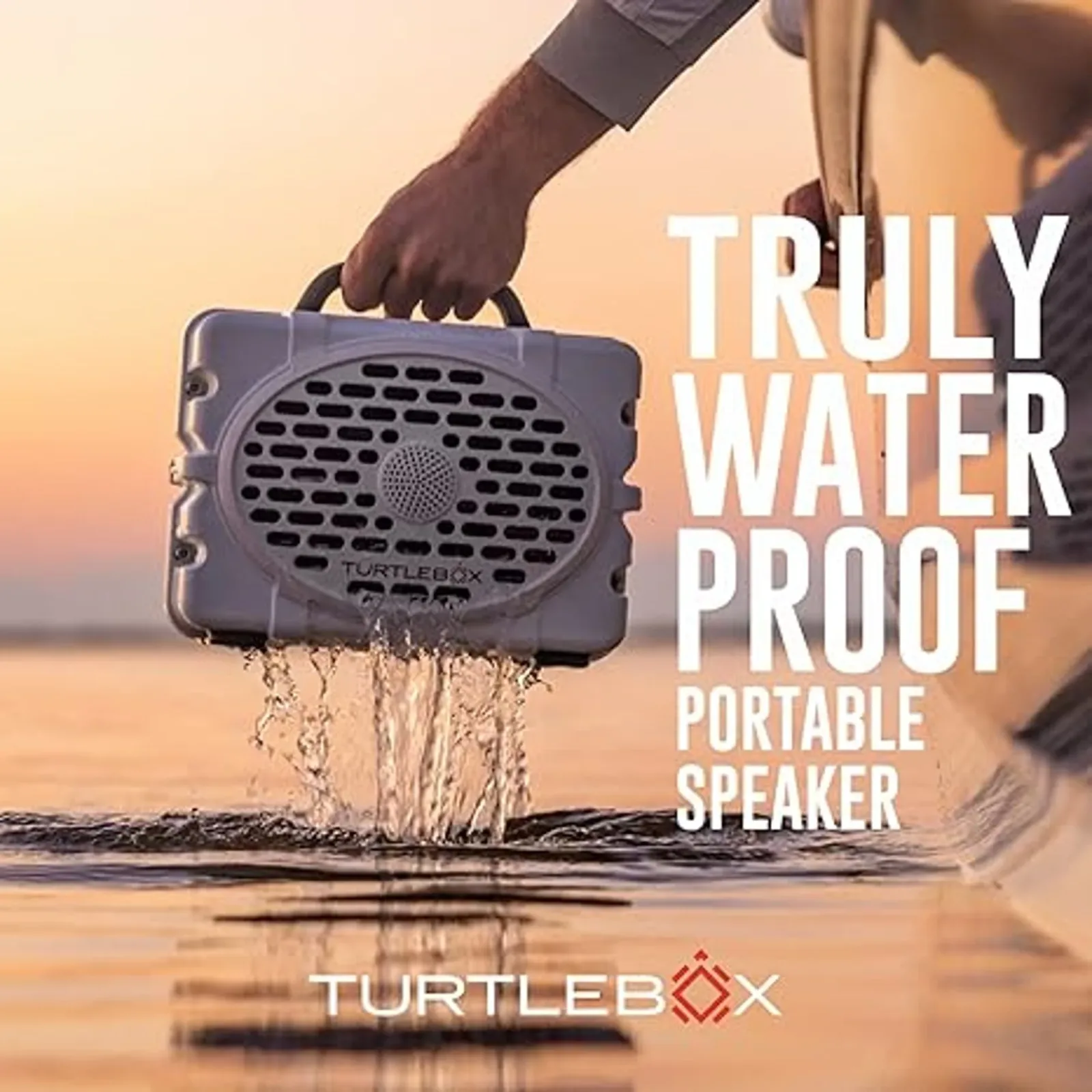 Turtlebox Audio Llc Gen 2 White Waterproof Outdoor Speaker - Image 2
