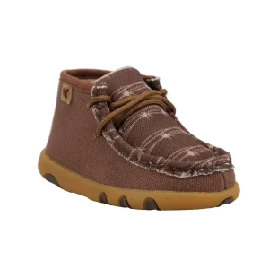 Twisted X Infant Dark Brown Chukka Driving Moc