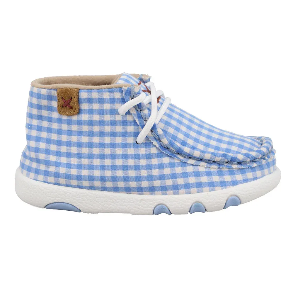 Twisted X Infant's Blue and White Chukka Driving Moc - Image 2