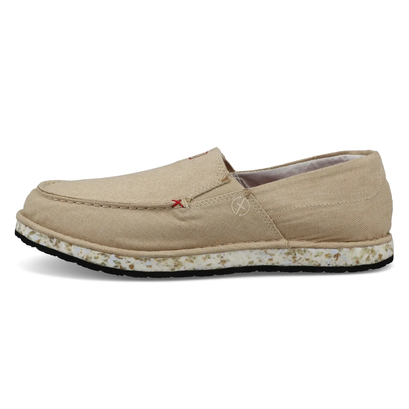 Twisted X Mens Circular Project Cream Linen SlipOn Shoe - Image 2