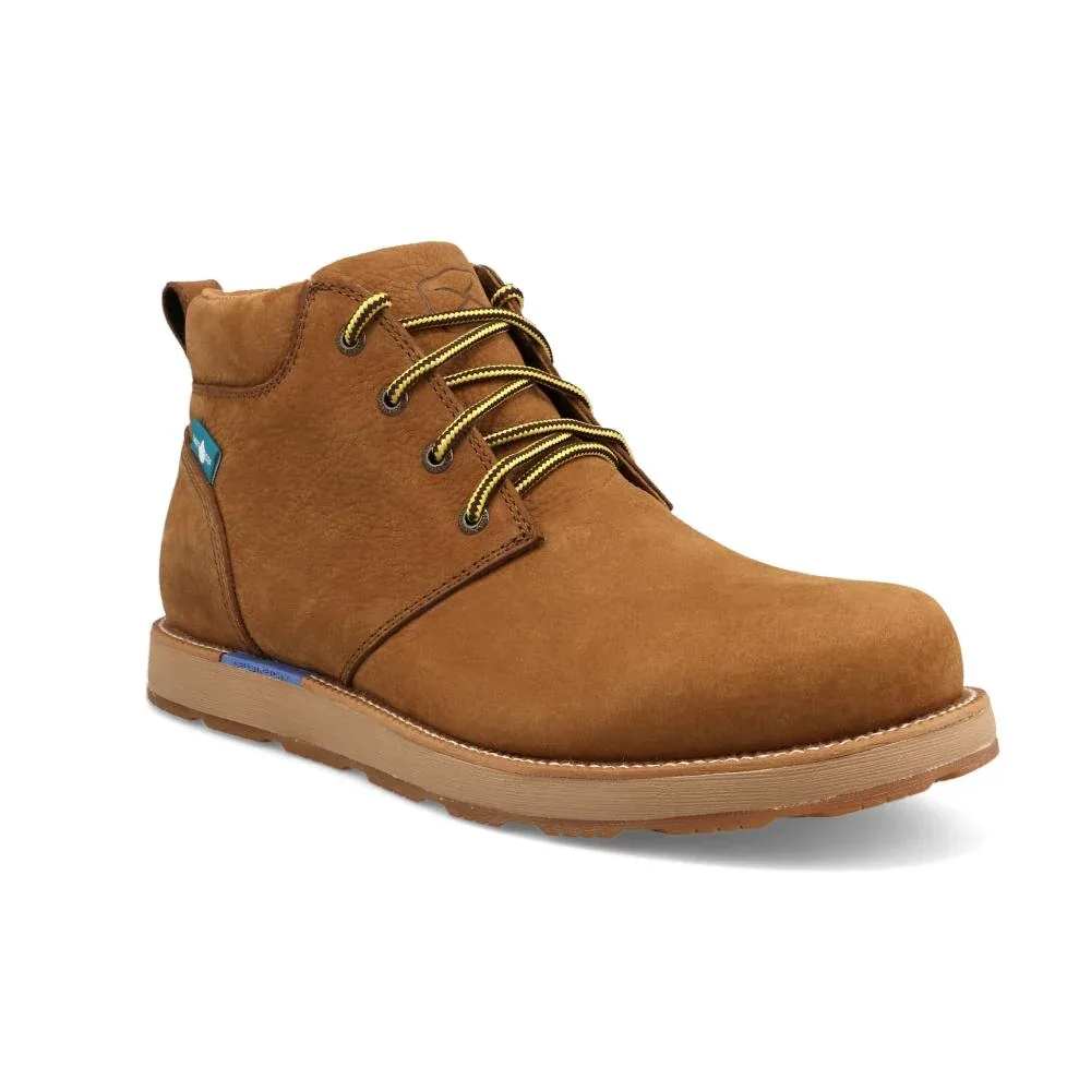 Twisted X Men`s Tobacco Brown 6in CellStretch Wedge Sole Casual