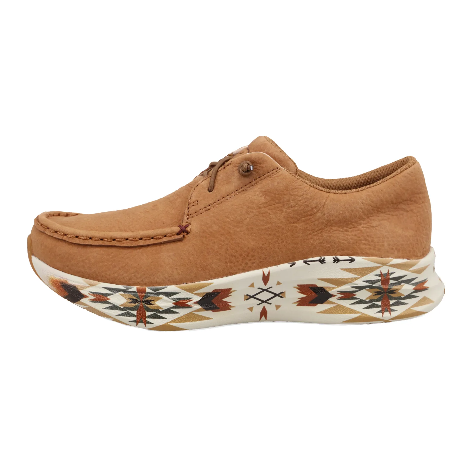 Twisted X Womens Caramel Aztec Print Ultralite X Casual - Image 2