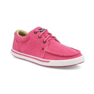 Twisted X Women`s Wrangler by X Pink Corduroy Lace Up Kick