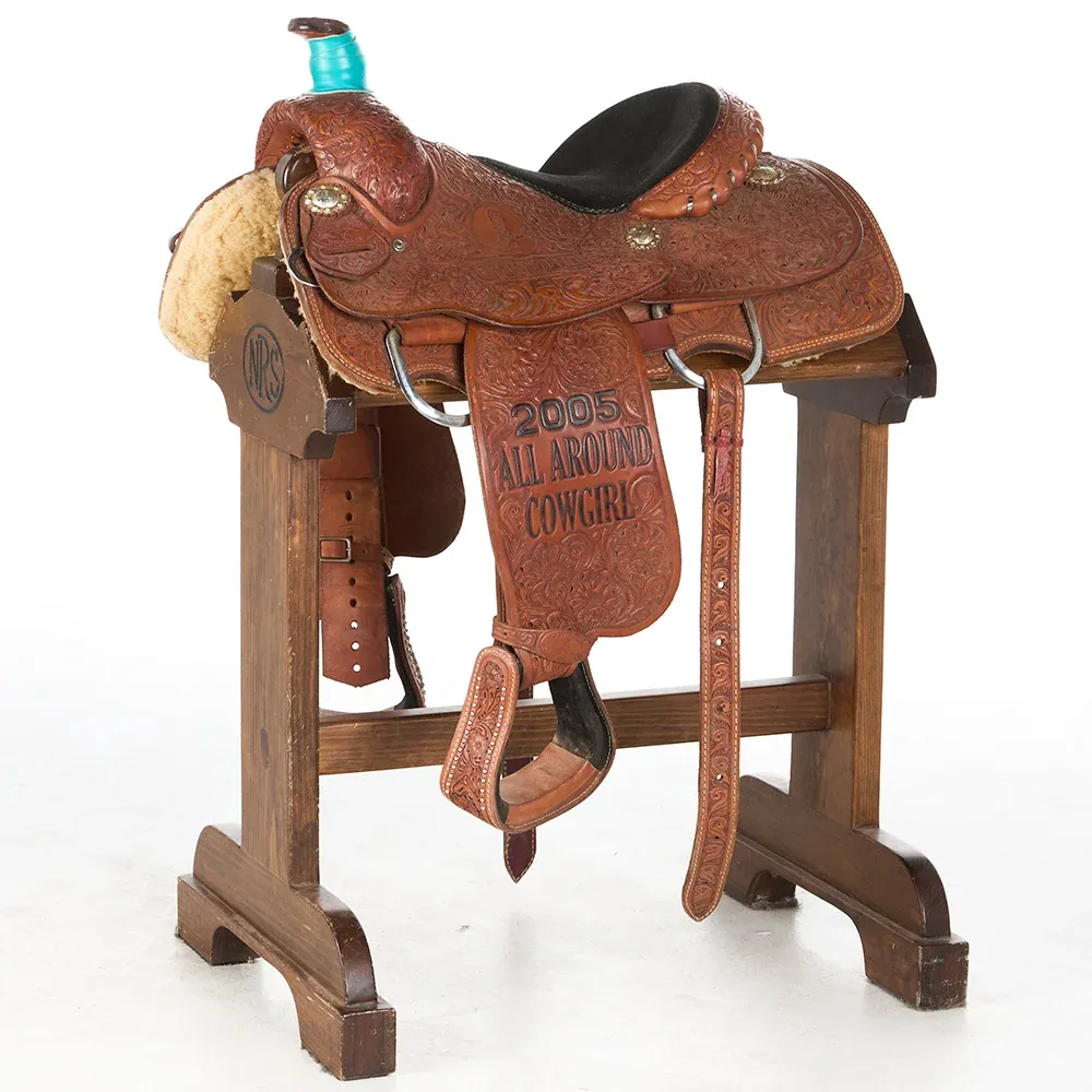Twister Saddle Shop Used 13.5in Trophy Team Roper