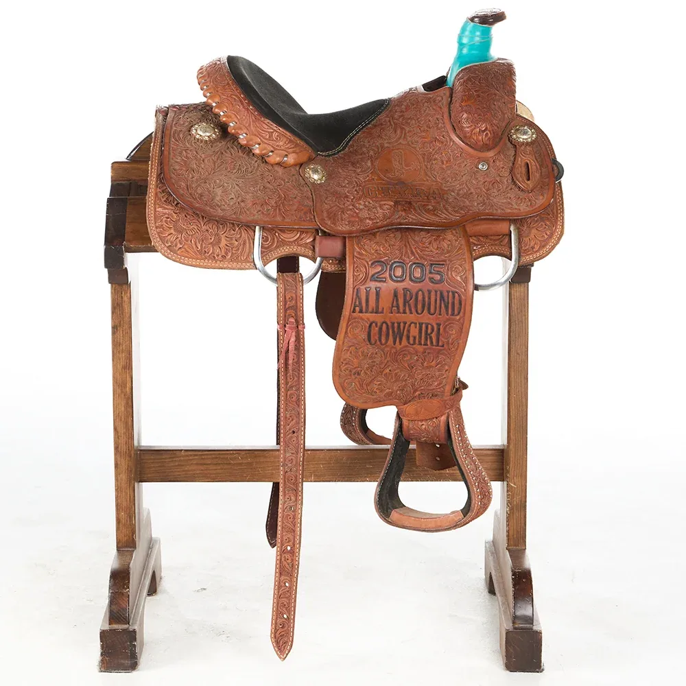 Twister Saddle Shop Used 13.5in Trophy Team Roper - Image 2