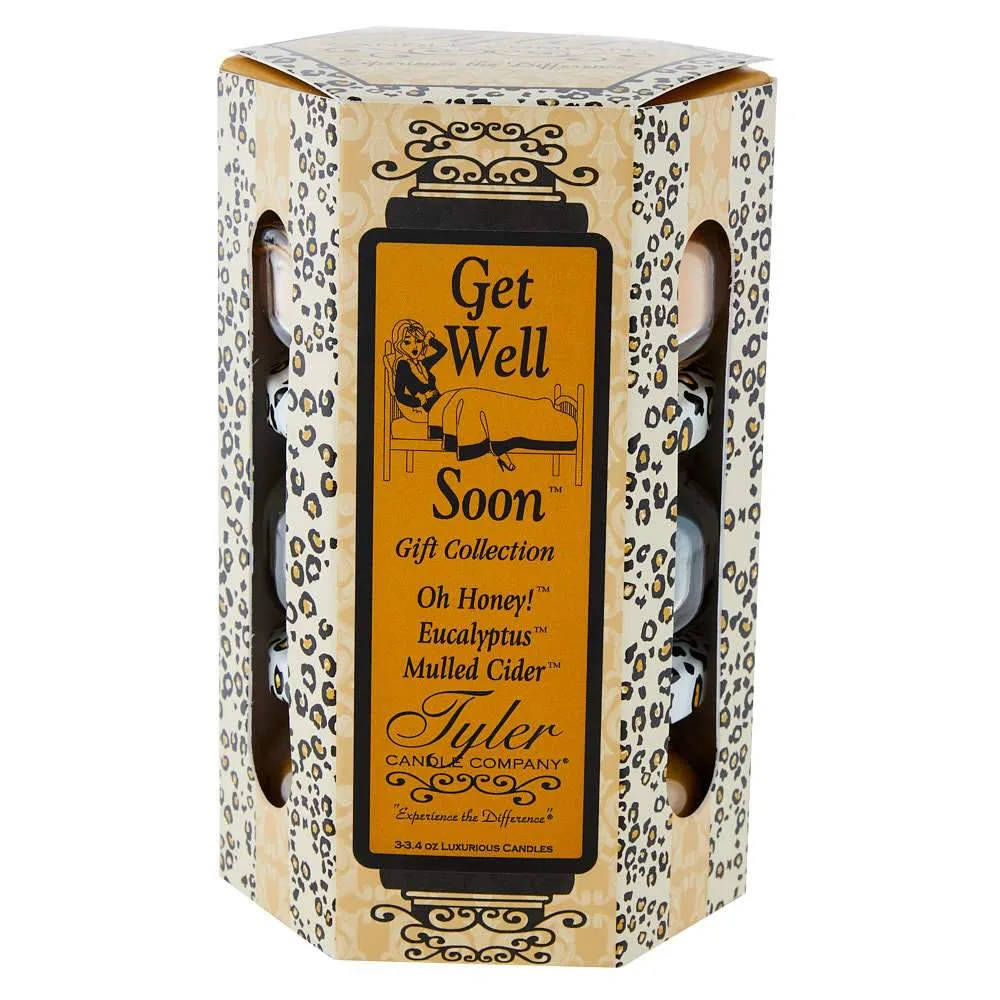Tyler Candle Co Get Well Soon Gift Collection