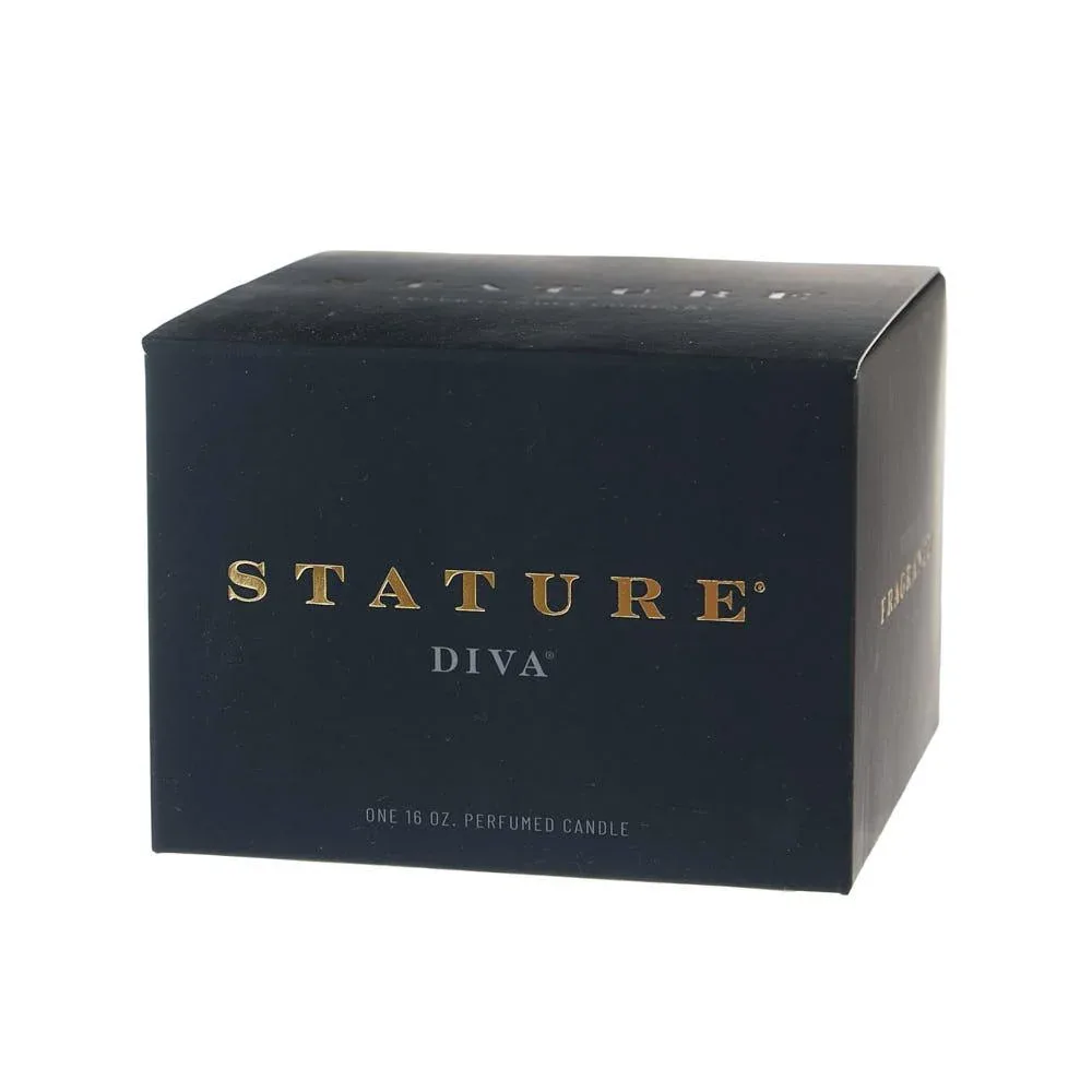 Tyler Candle Co Glam Stature Black Box Diva 16 oz Candle