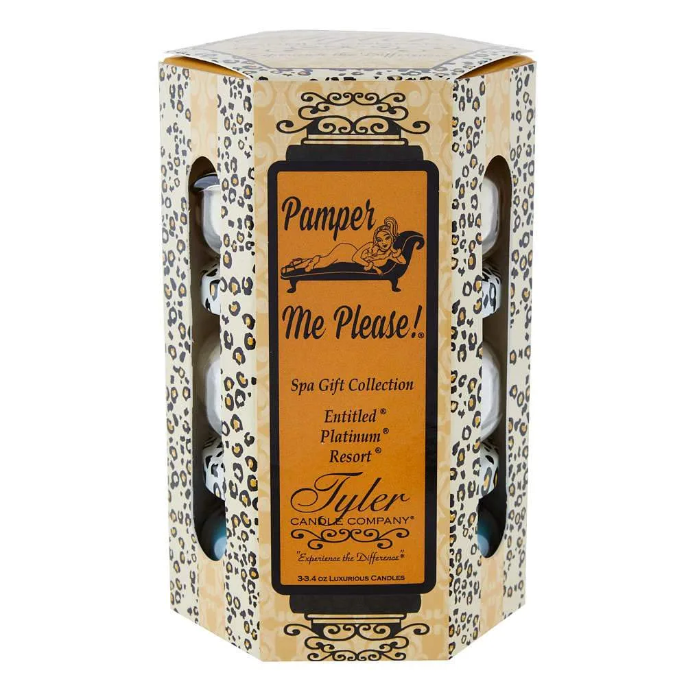 Tyler Candle Co Pamper Me Please Gift Collection