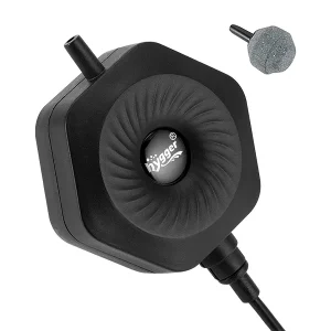 Ultra Silent Piezoelectric Ceramic Mini Air Pump (HG971) - Black - Hygger