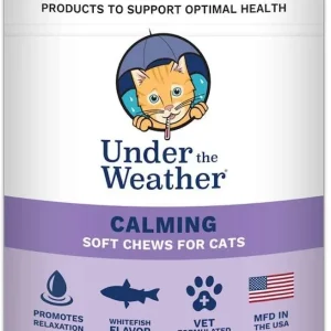 Under the Weather Calming Chewy Cat Supplements - 60 Count