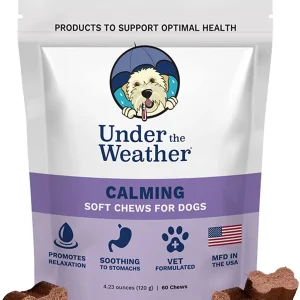 Under the Weather Calming Chewy Dog Supplements - 60 Count