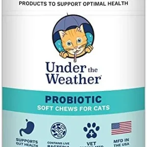 Under the Weather Probiotic Chewy Cat Supplements - 60 Count
