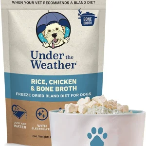 Under the Weather Rice, Chicken & Bone Broth Freeze-Dried Dog Food - 6.5 oz