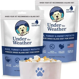 Under the Weather Turkey, Rice & Sweet Potato Freeze-Dried Dog Food - 6 oz