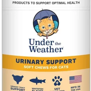 Under the Weather Urinary Support Chewy Cat Supplements - 60 Count