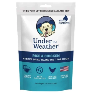 Under The Weather Wear Bland Diet for Dogs Chicken and Rice