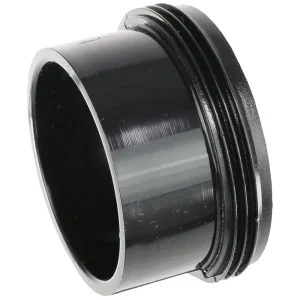 Union Male Half, 2", With Thread, Black - Aqua UV
