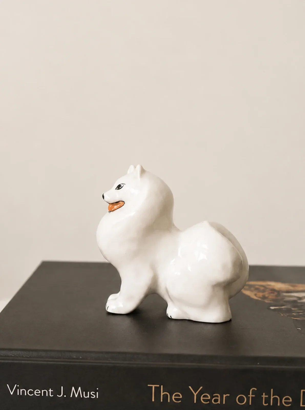 USSR LFZ LOMONOSOV SAMOYED FIGURE - Image 2