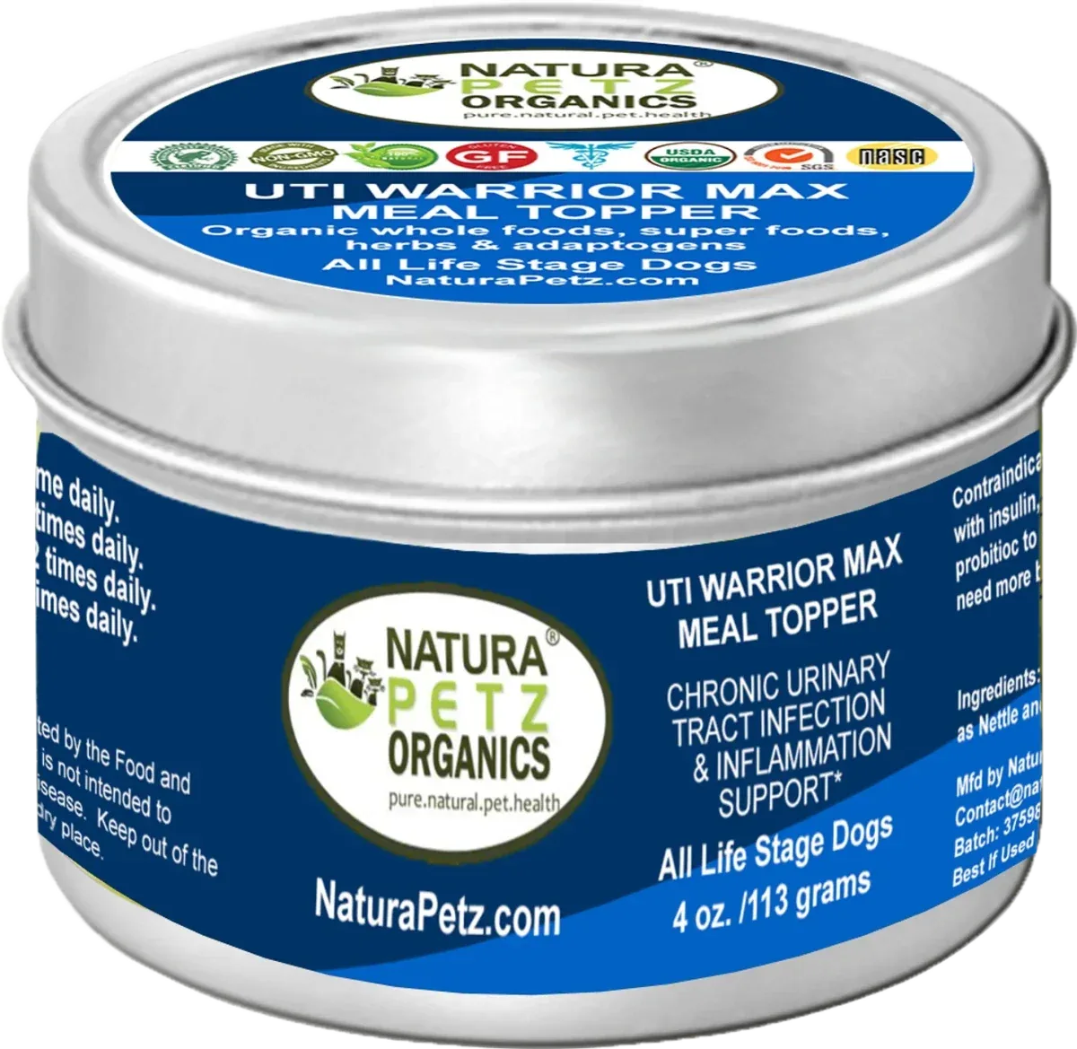 Uti Warrior Max Meal Topper* Chronic Urinary Tract Infection & Inflammation Support* - Image 2