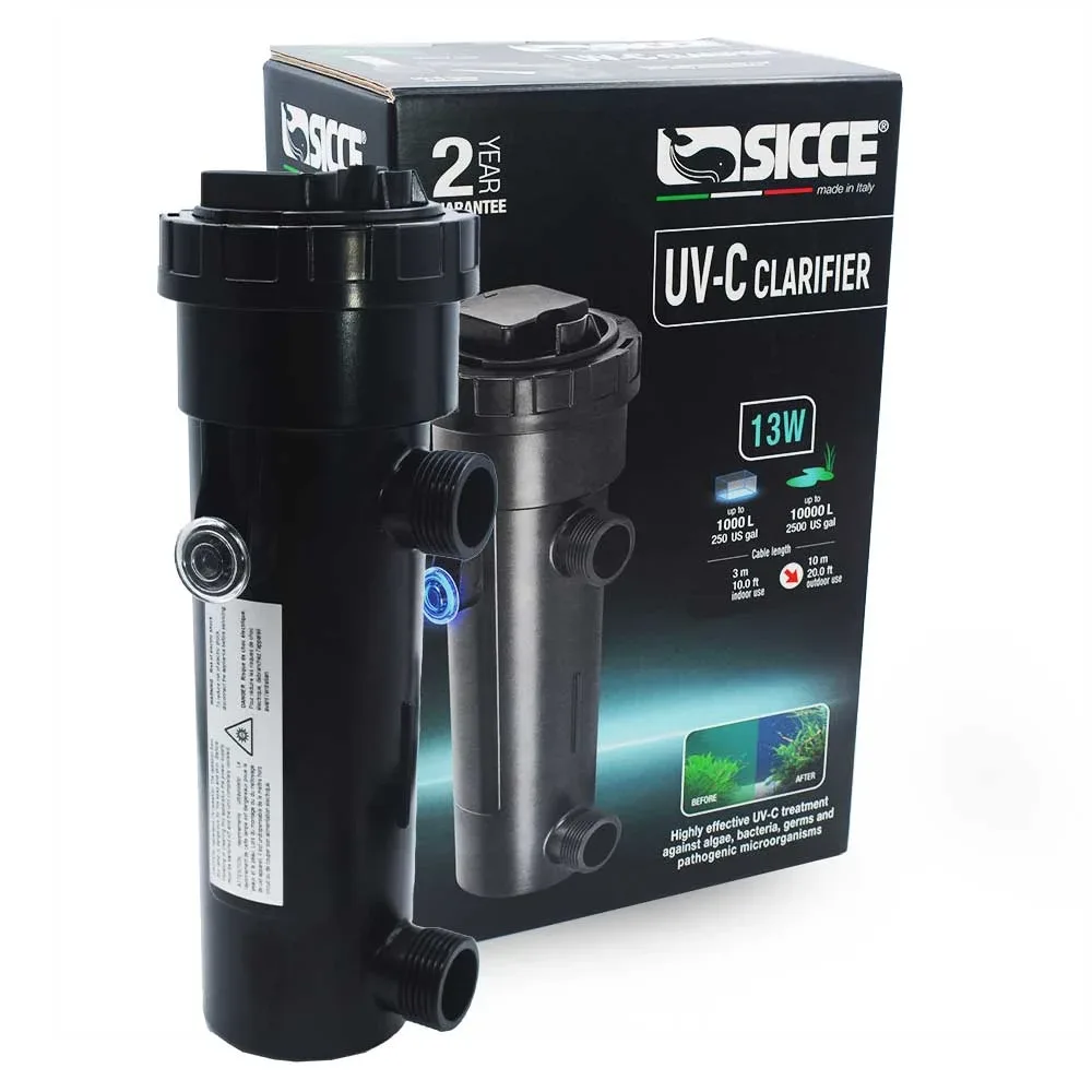 UV-C (13 Watt) Clarifier Ultraviolet UV Sterilizer - Sicce