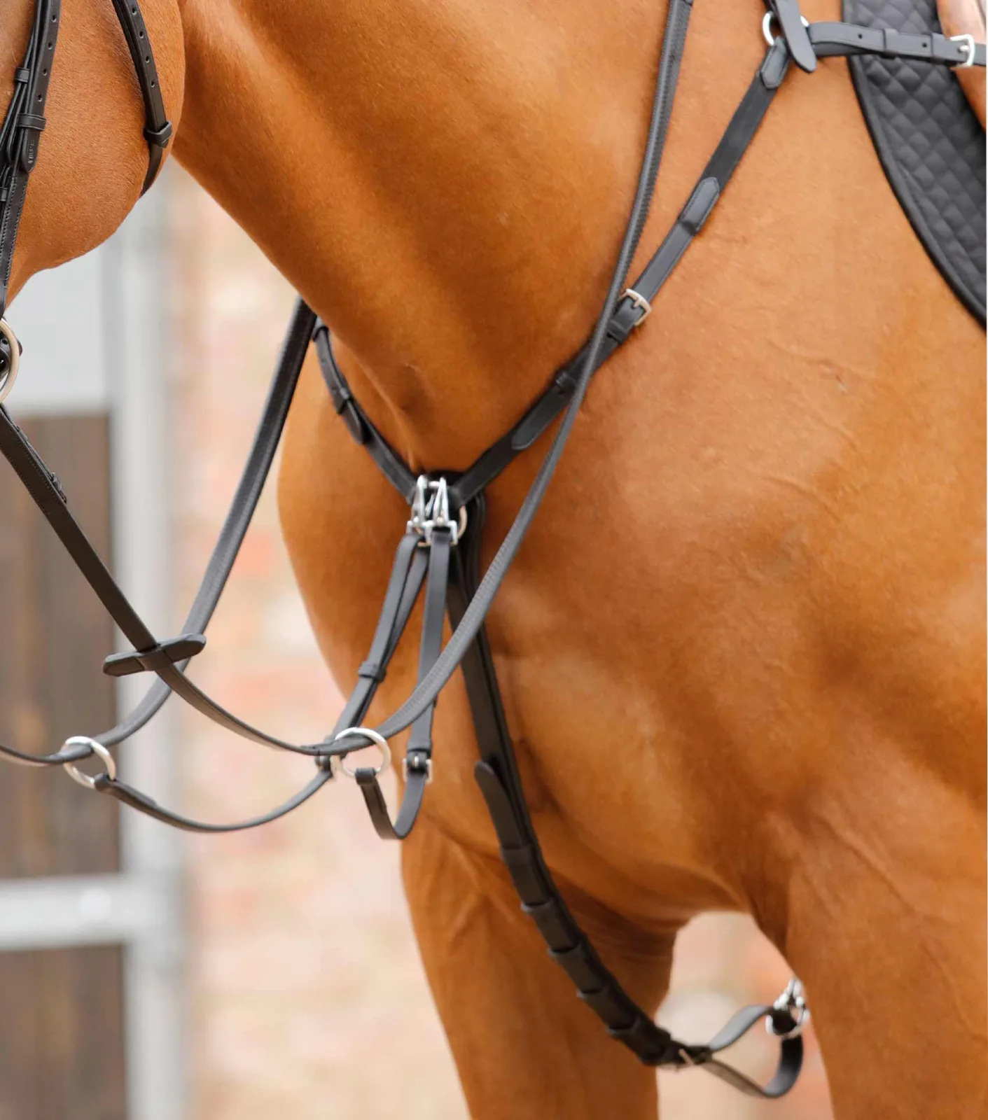 Valbrona Performance Breastplate Black