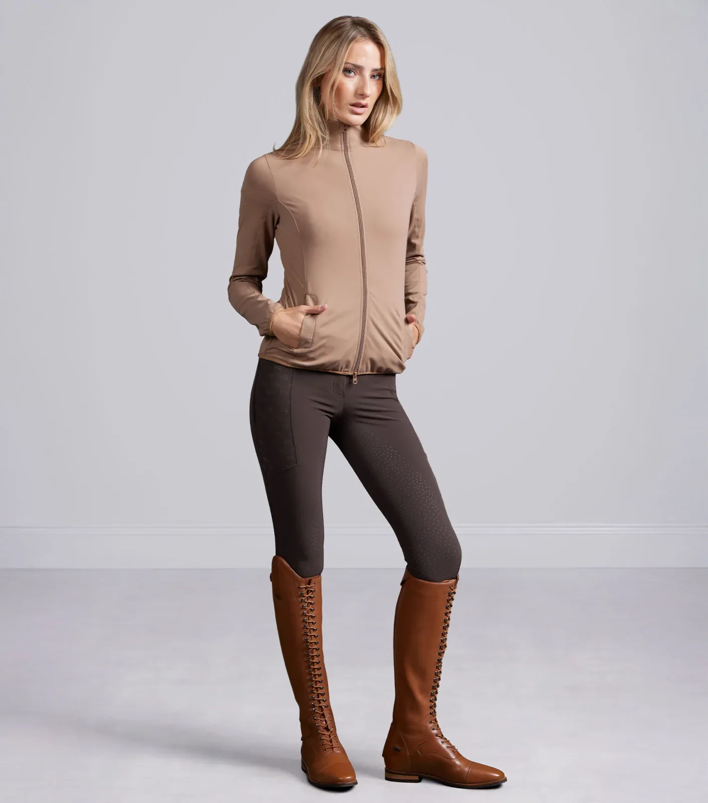 Valerius Womens Jacket Latte - Image 2