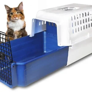 Van Ness Cat Calm Carrier with Easy Drawer