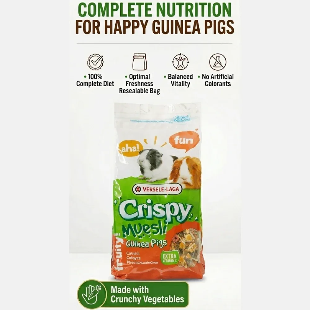 Versele Laga Crispy Muesli Food For Guinea Pig - Image 2