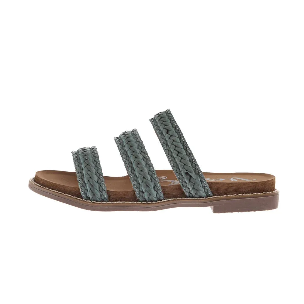 Very G Women's Alba Teal Sandals - Image 2